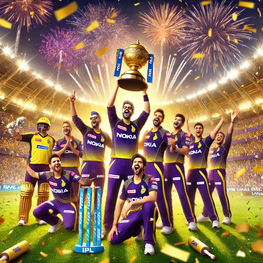 "KKR संघाचा IPL विजय साजरा करताना"IPL 2025 Dream11 साठी टॉप 10 फलंदाज