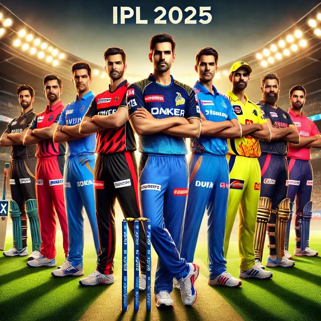 "IPL 2025 Dream11 Fantasy Team - आठ खेळाडू वेगवेगळ्या IPL संघांच्या (KKR, MI, CSK, DC, इत्यादी